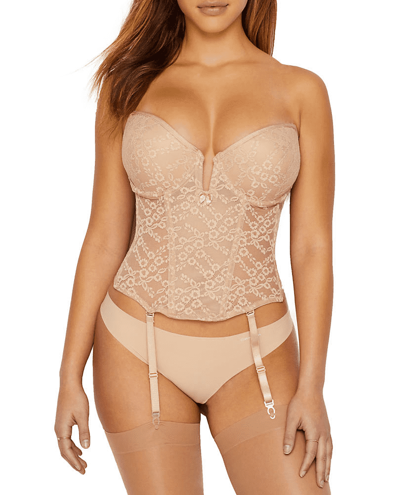 Va Bien Low Plunge Soiree Bustier (3950532952129)