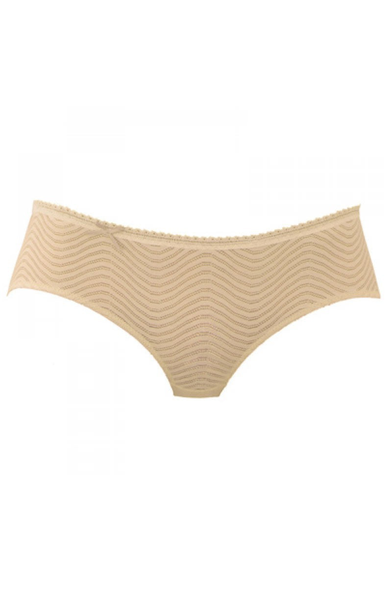 Sheer-coverage lace panty