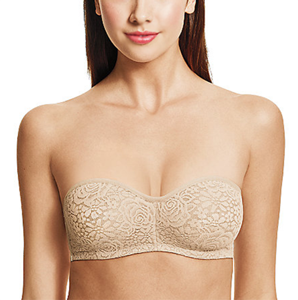 Wacoal Halo Strapless Lace Bra 32/B Black (552008941633)