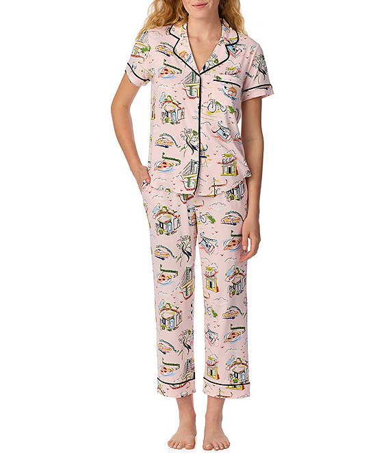 Kate Spade S/S Cropped PJ Set