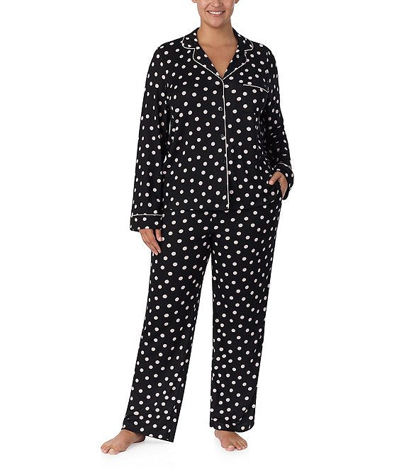 Kate Spade L/S Notch PJ Set