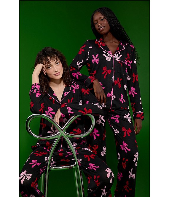 Kate Spade L/S Notch PJ Set