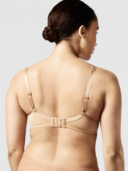 Chantelle Basic Invisible Memory Foam T-Shirt Bra - Toffee