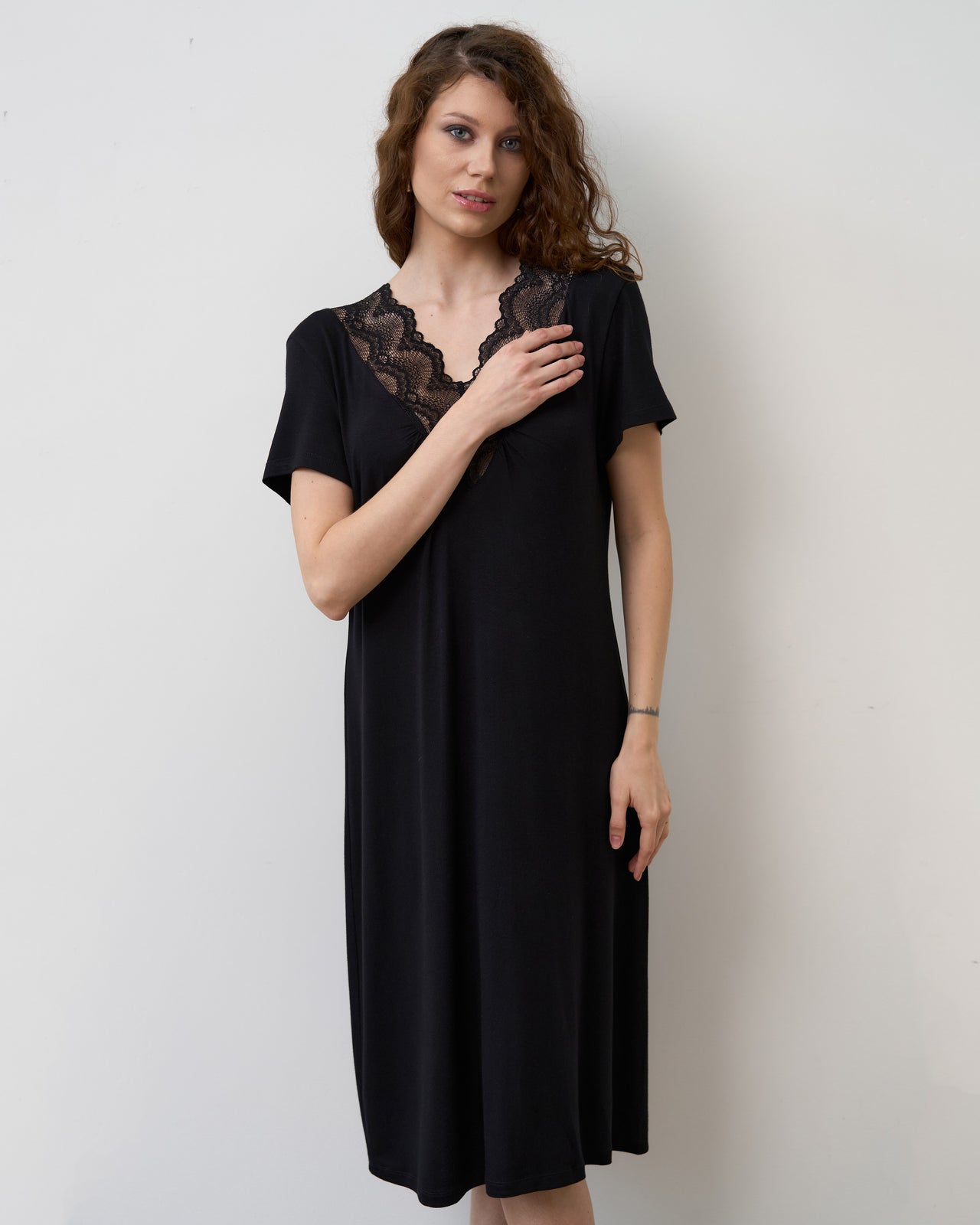 Effetto Bamboo Collection S/S T-Shirt Nightgown