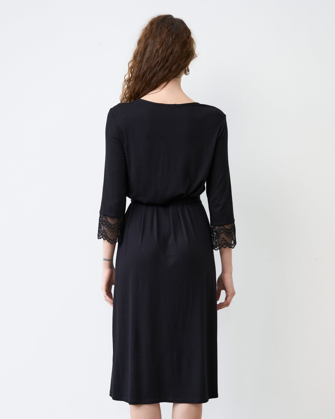 Effetto Bamboo Collection 3/4/Sleeve Robe