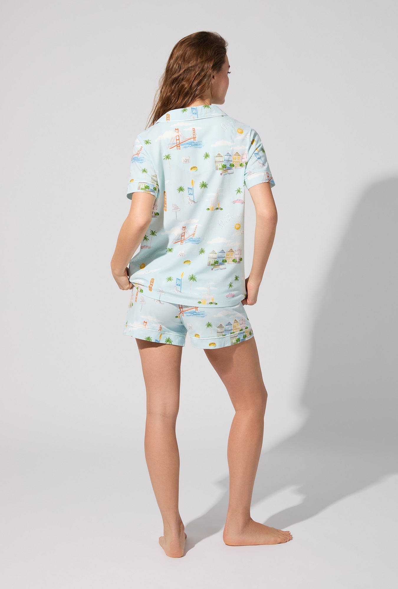 Bed Head Short Sleeve Classic Shorty Stretch Jersey PJ Set