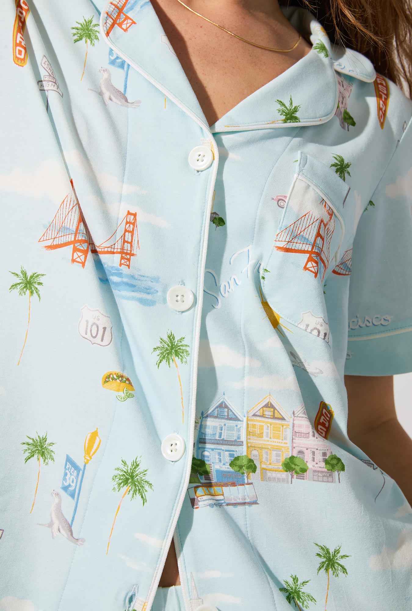 Bed Head Short Sleeve Classic Shorty Stretch Jersey PJ Set