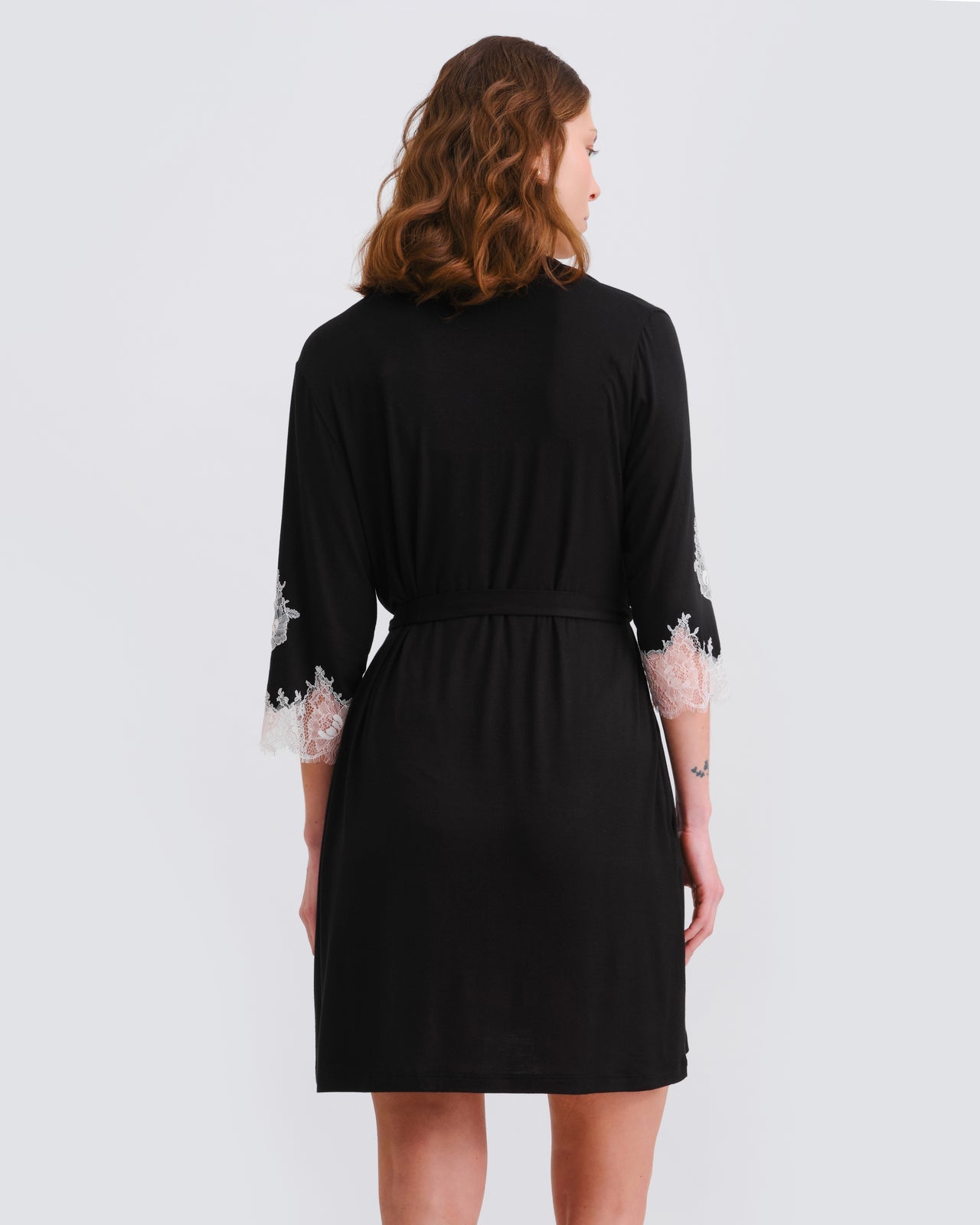 Effetto Bamboo Collection 3/4/Sleeve Robe