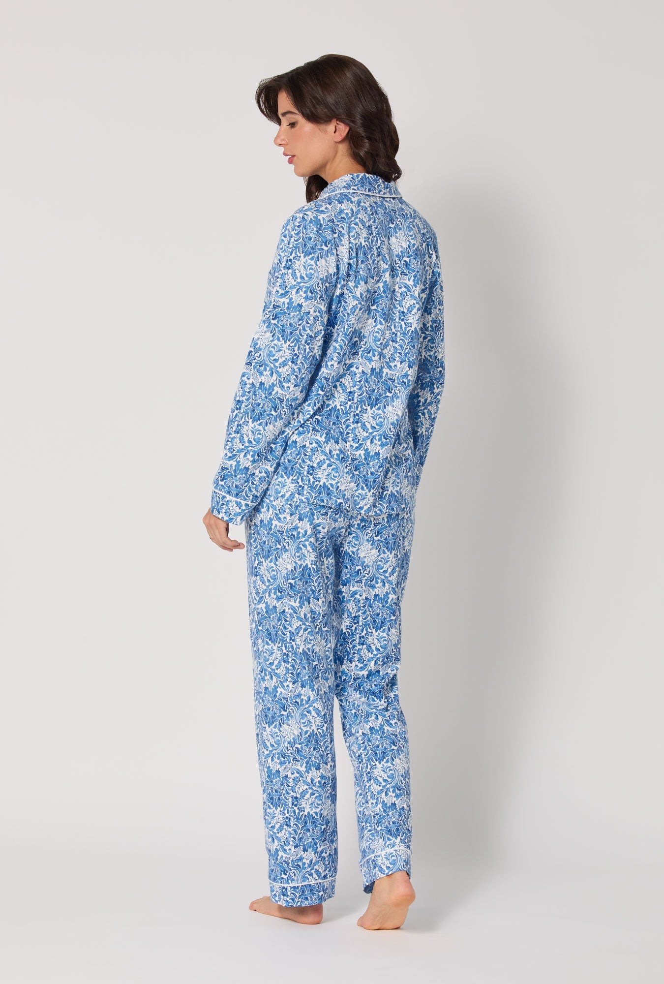 Bed Head Till The Ball Drops and Dreamy Damask L/S Classic PJ Set