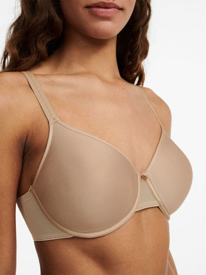 Chantelle C Magnifique Seamless Smooth Minimizer Bra - Nude