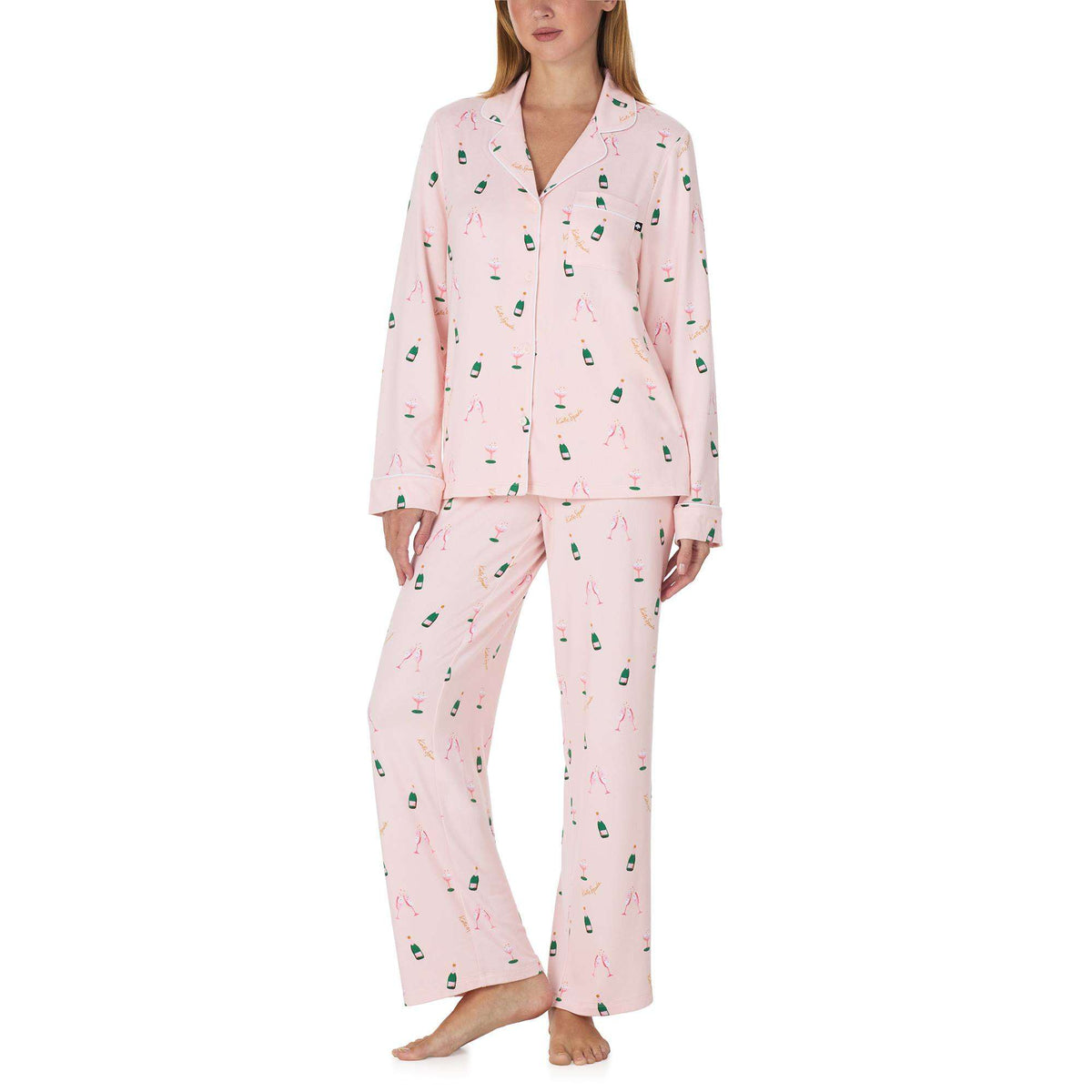 Kate Spade Notch Collar L/S PJ Set