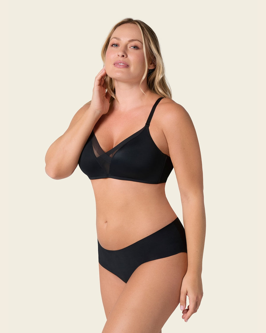 Leonisa Comfortfit Wireless Push Up Bra