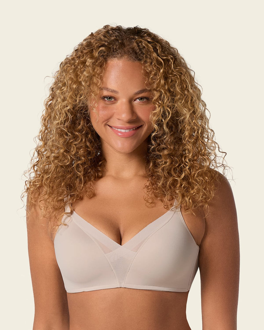 Leonisa Comfortfit Wireless Push Up Bra