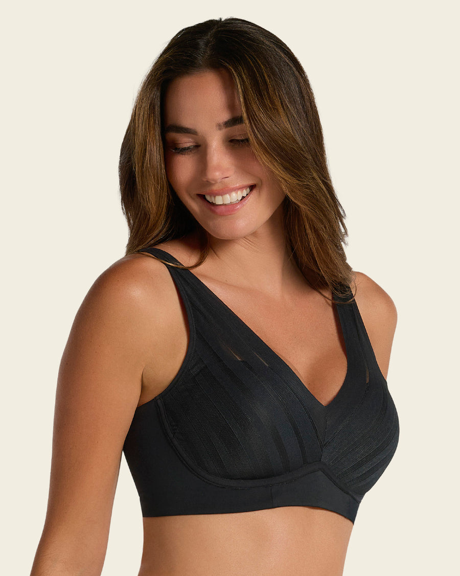 Leonisa Daily Lace Wireless Support Bra