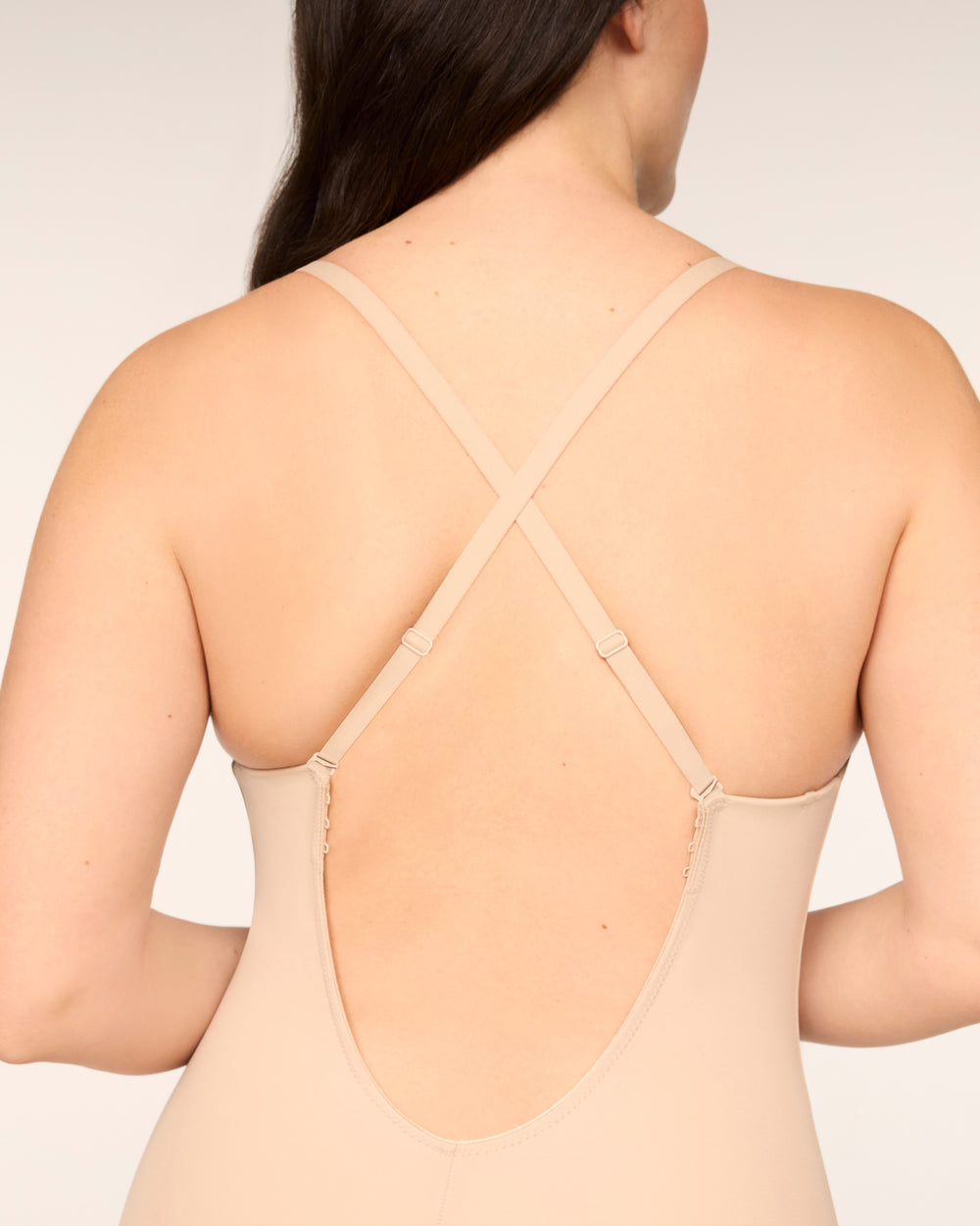 SPANXshape® Suit Your Fancy Plunge Low-Back Mid-Thigh Bodysuit