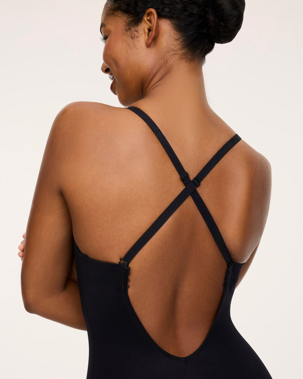 SPANXshape® Suit Your Fancy Plunge Low-Back Mid-Thigh Bodysuit