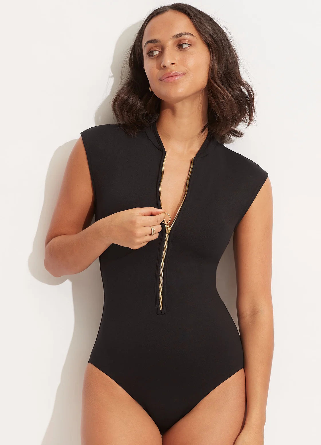 Seafolly Collective Front Zip One Piece