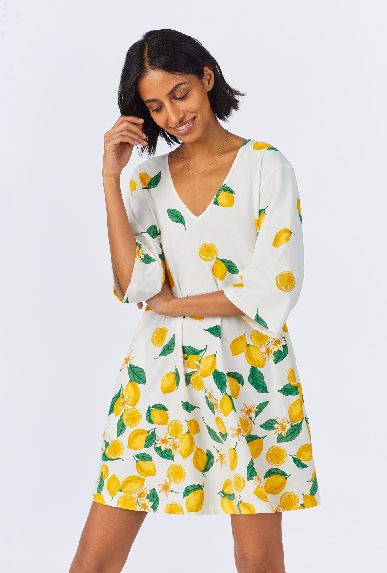 Bed Head V-Neck Sleep Dress