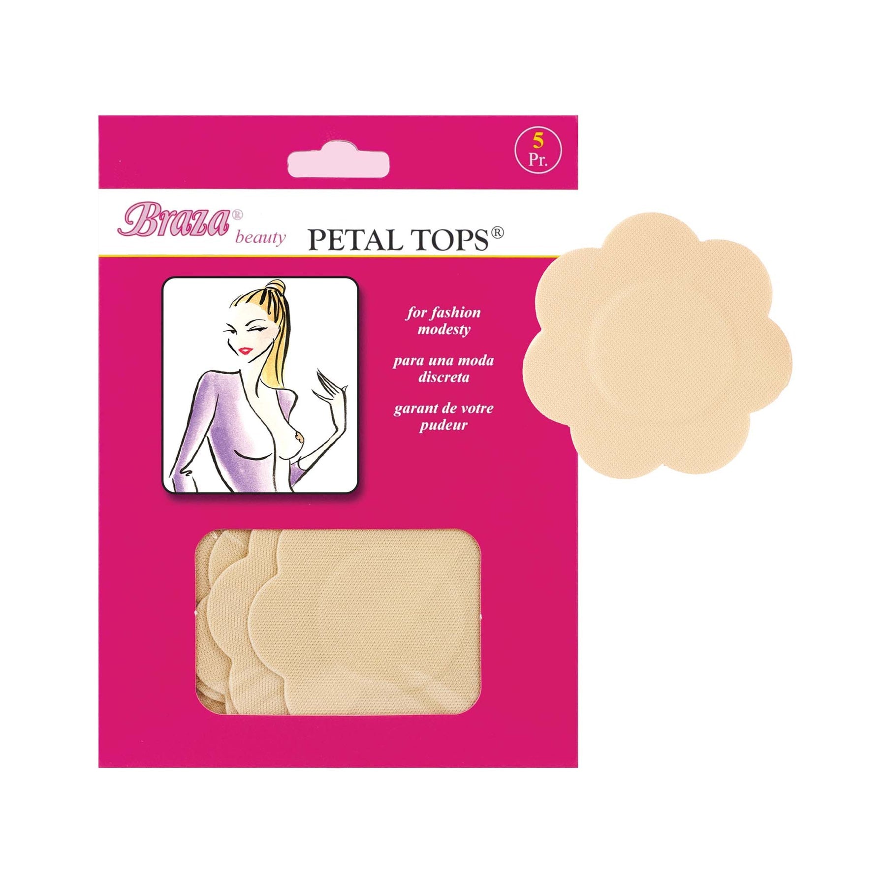 Braza Petal Tops - Disposable Nipple Covers