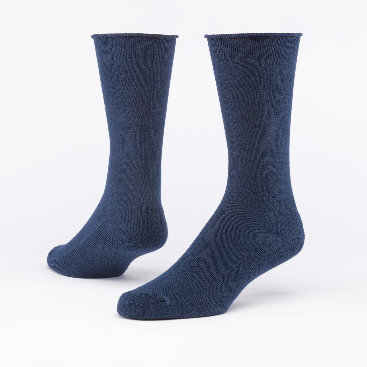 Maggie's Organics Organic Cotton Crew Sock - Navy