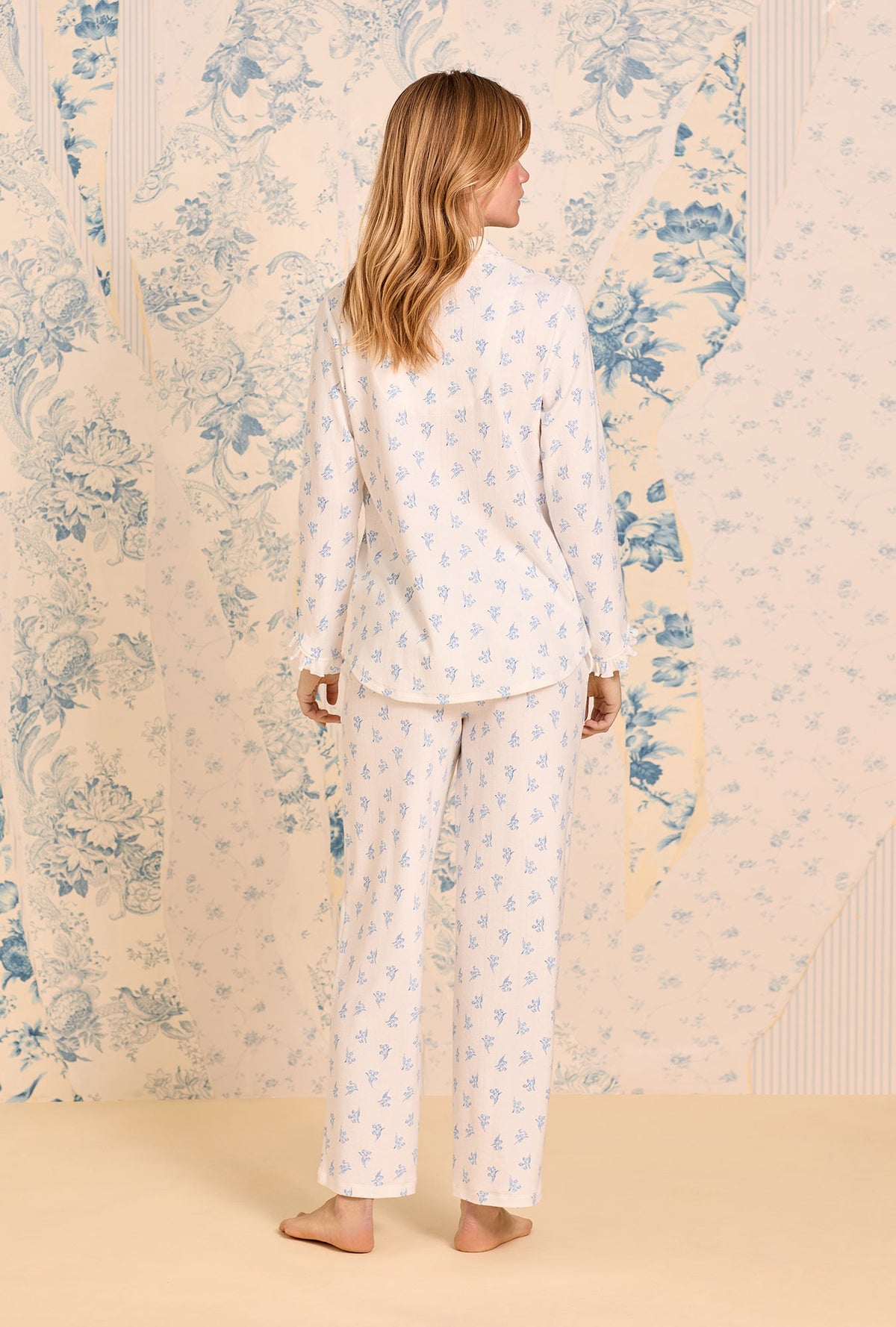Eileen West Lily Reverie Cotton Pointelle PJ Set