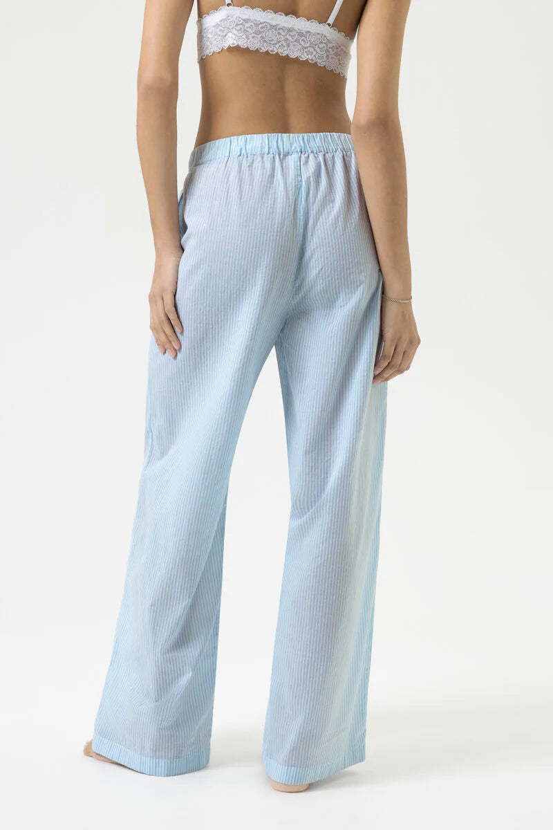 Mey Serie Cotton Stripes Long Trousers
