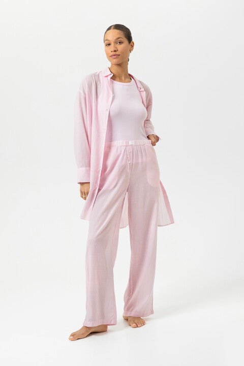 Mey Serie Cotton Stripes Long Trousers
