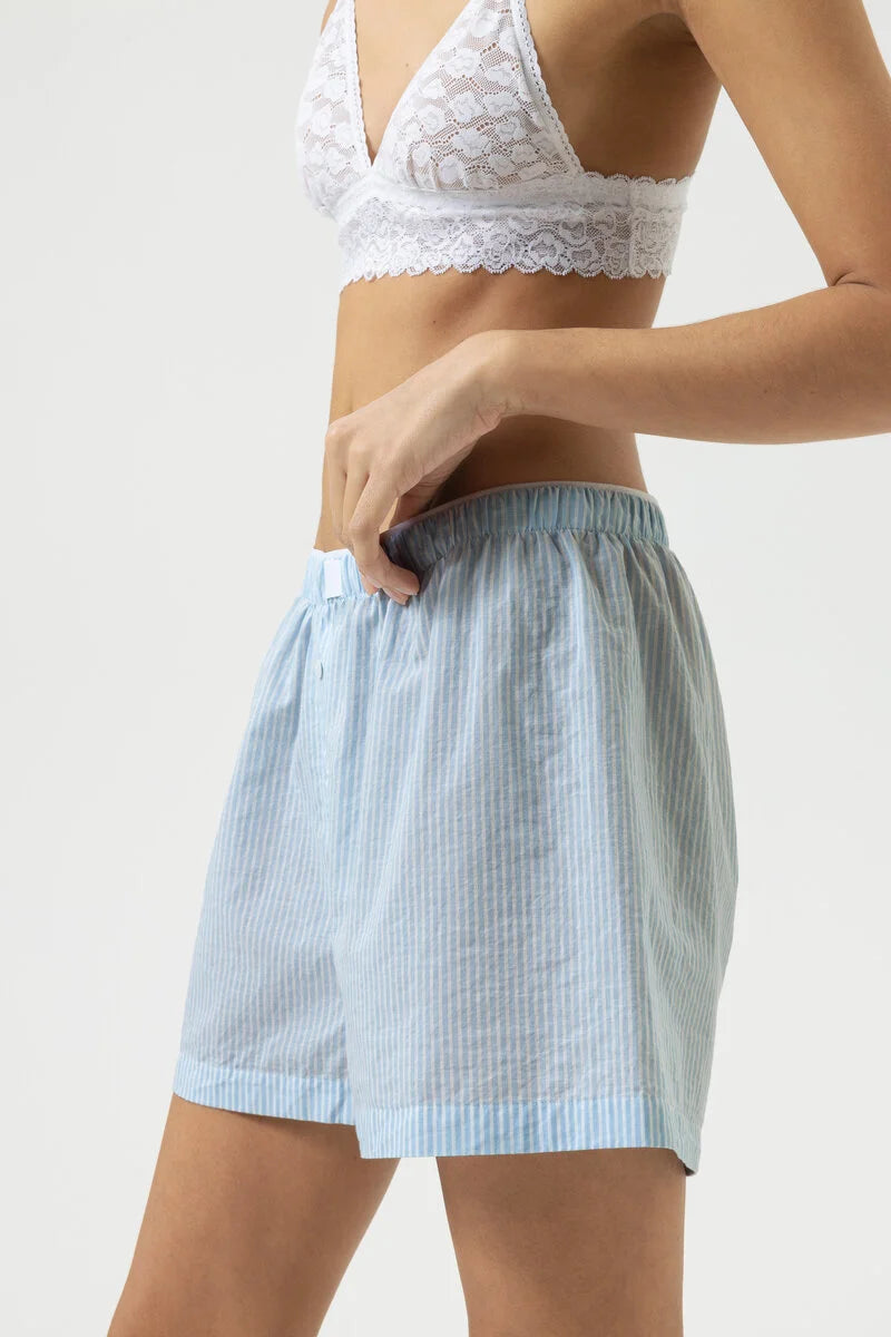 Mey Serie Cotton Stripes Shorts