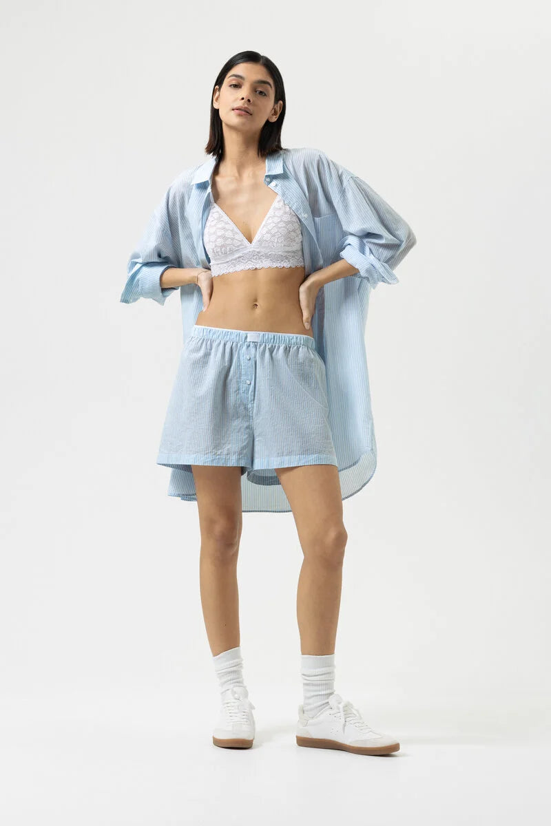 Mey Serie Cotton Stripes Shorts