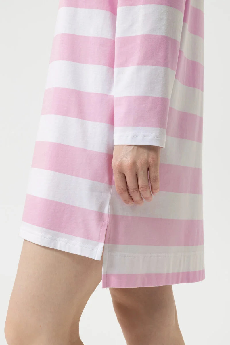 Mey Serie Streaked Lines L/S Nightgown