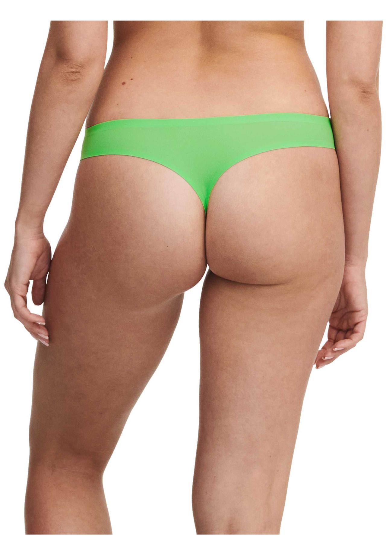 Chantelle Soft Stretch One Size Seamless Thong Green
