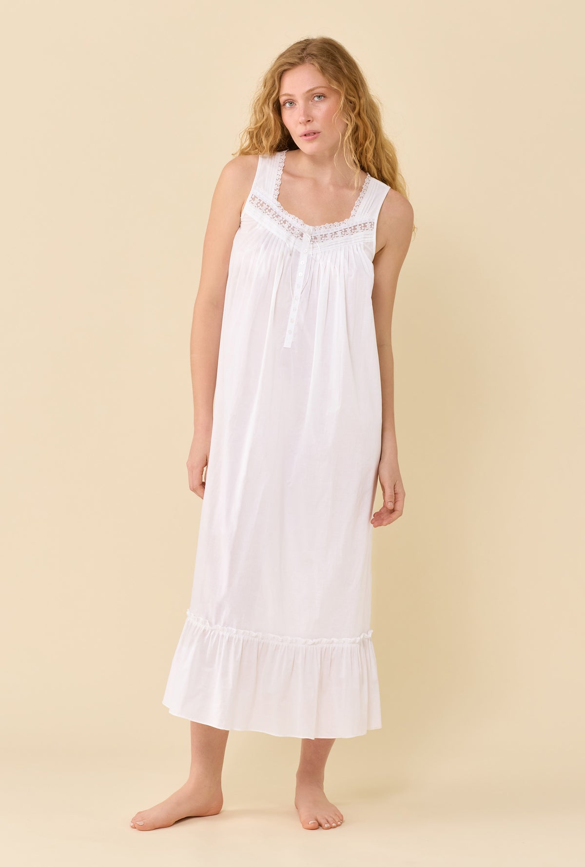 Eileen West 50" Ballet S/L Nightgown