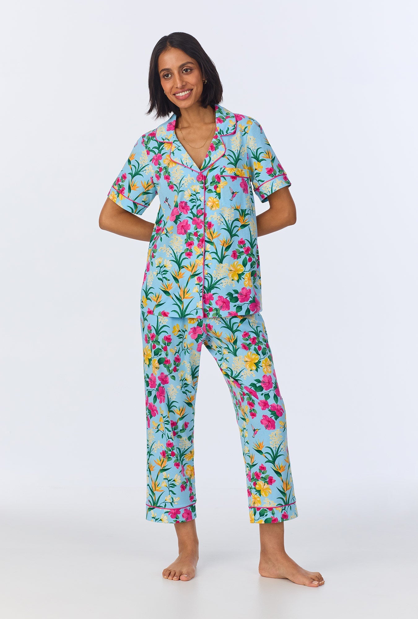 Bed Head Women`s S/S Cropped PJ Set