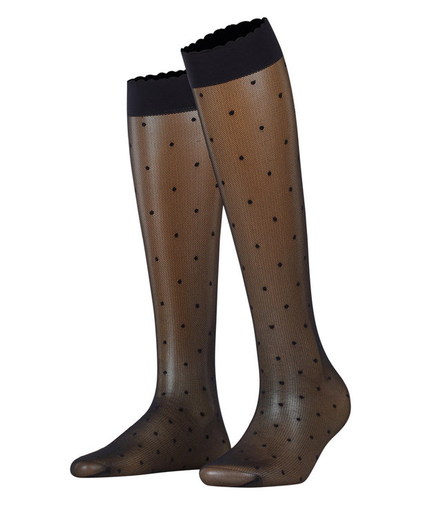 Falke Dot 15 DEN Women Knee High Sock