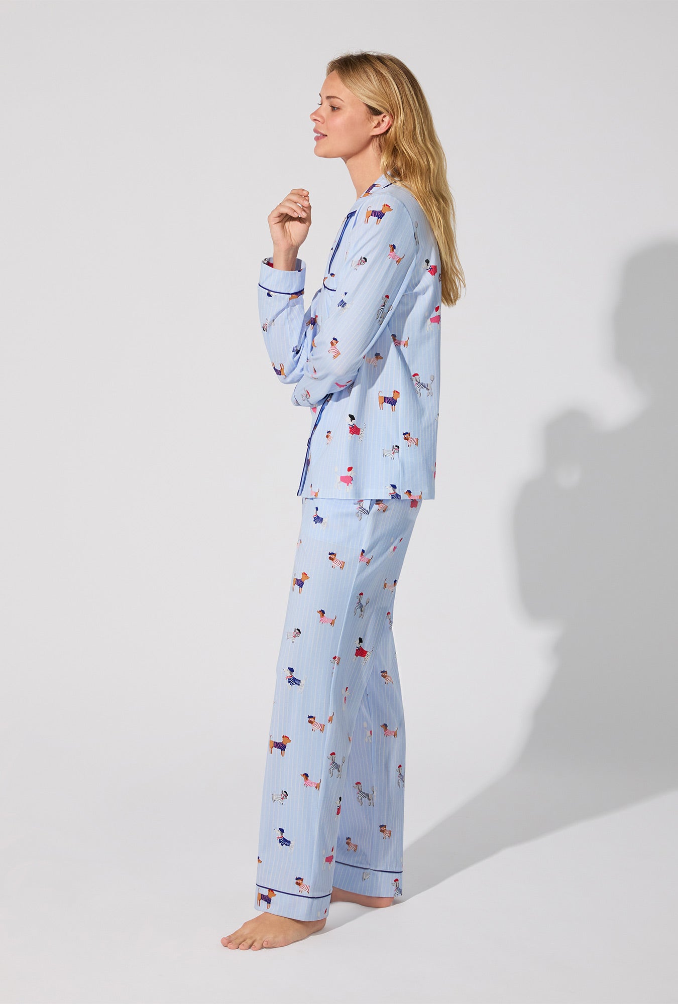 Bed Head French Pups L/S Pajama Set