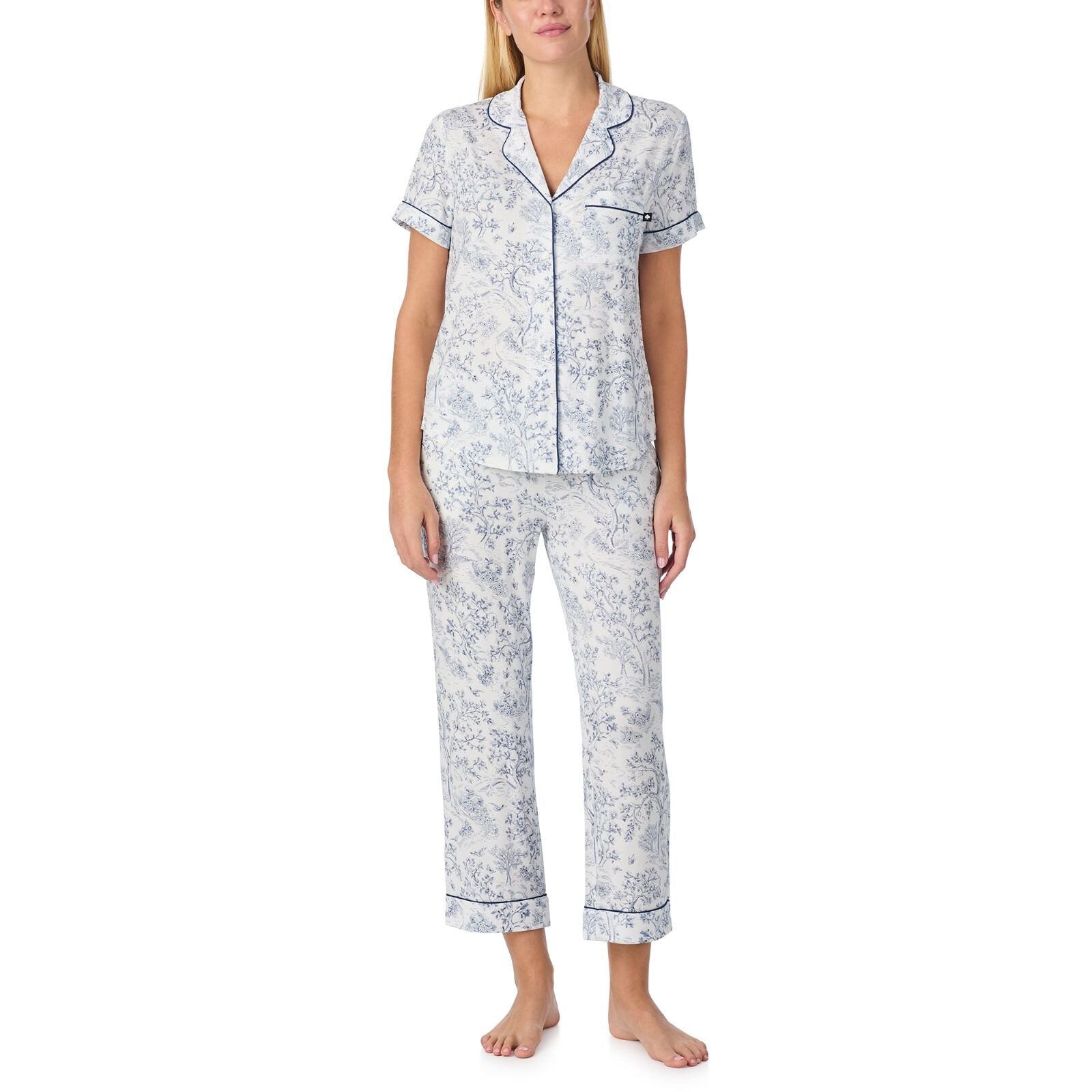 Kate Spade S/S Cropped PJ Set