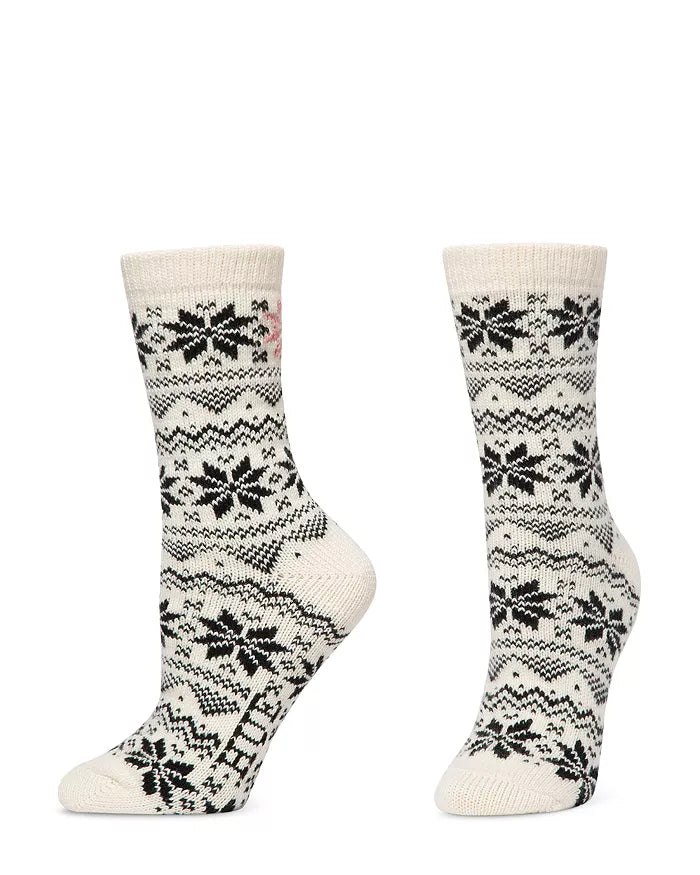 Hue Snowflake Sock 2 Pack