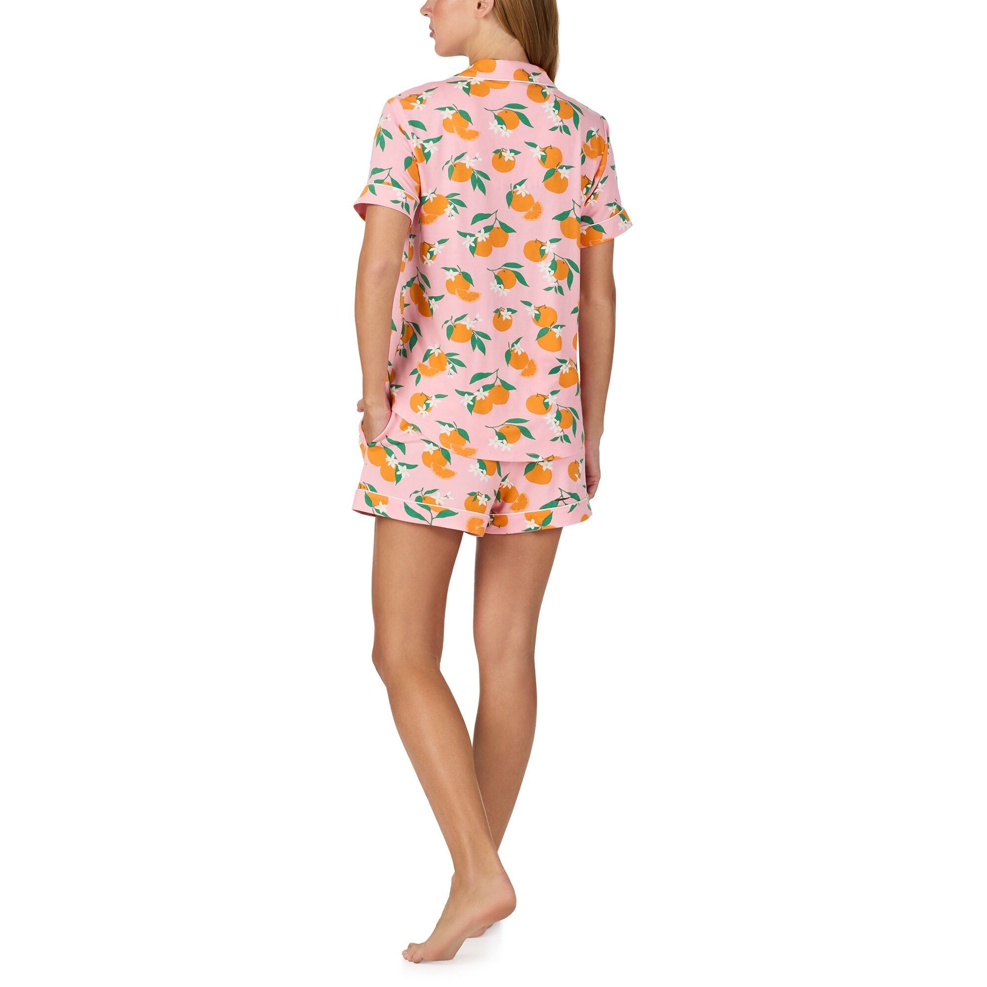 Kate Spade Modal Jersey S/S Notch Short PJ Set