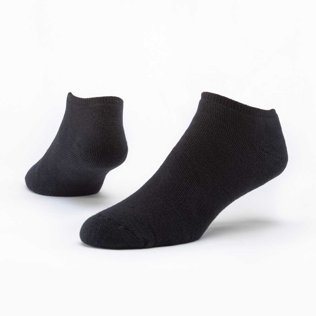 Maggie`s Organics Organic Cotton Solid Footie Sock - Black