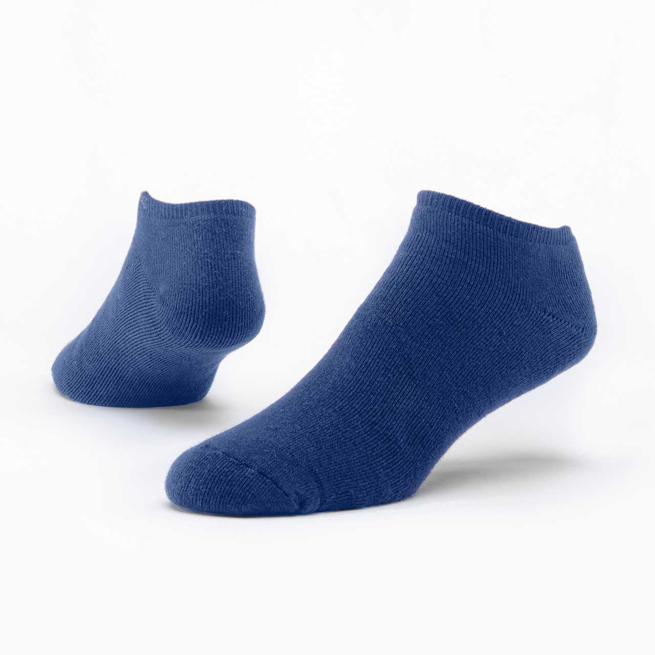 Organic Cotton Solid Footie Sock - Navy