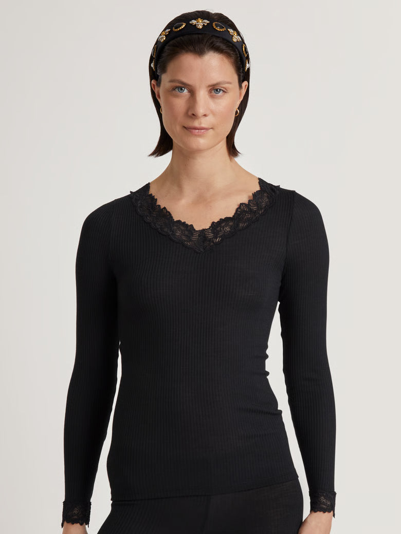 Silky Wool Joy Long Sleeve Top