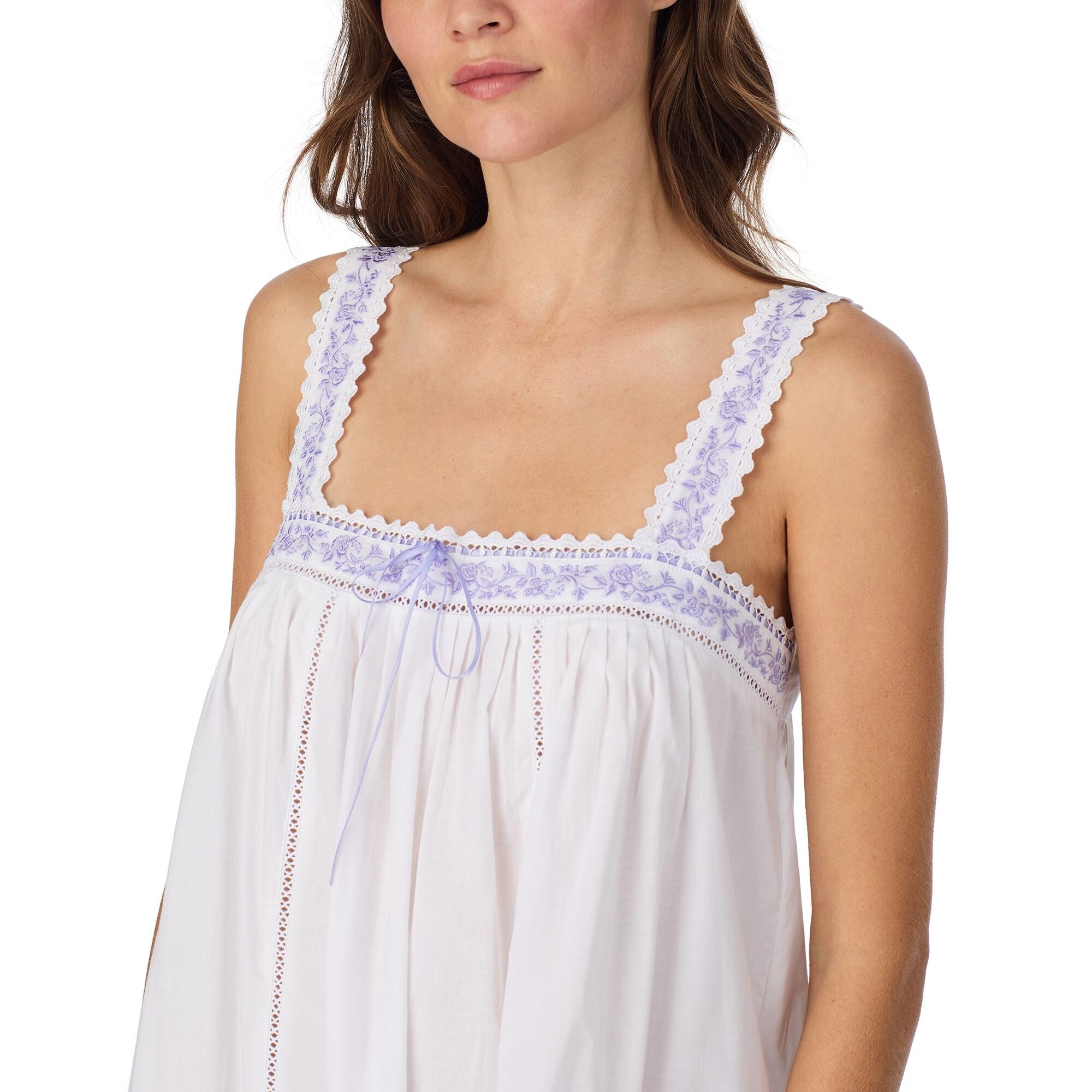 Eileen West Cotton Lawn S/L Long Modern Gown