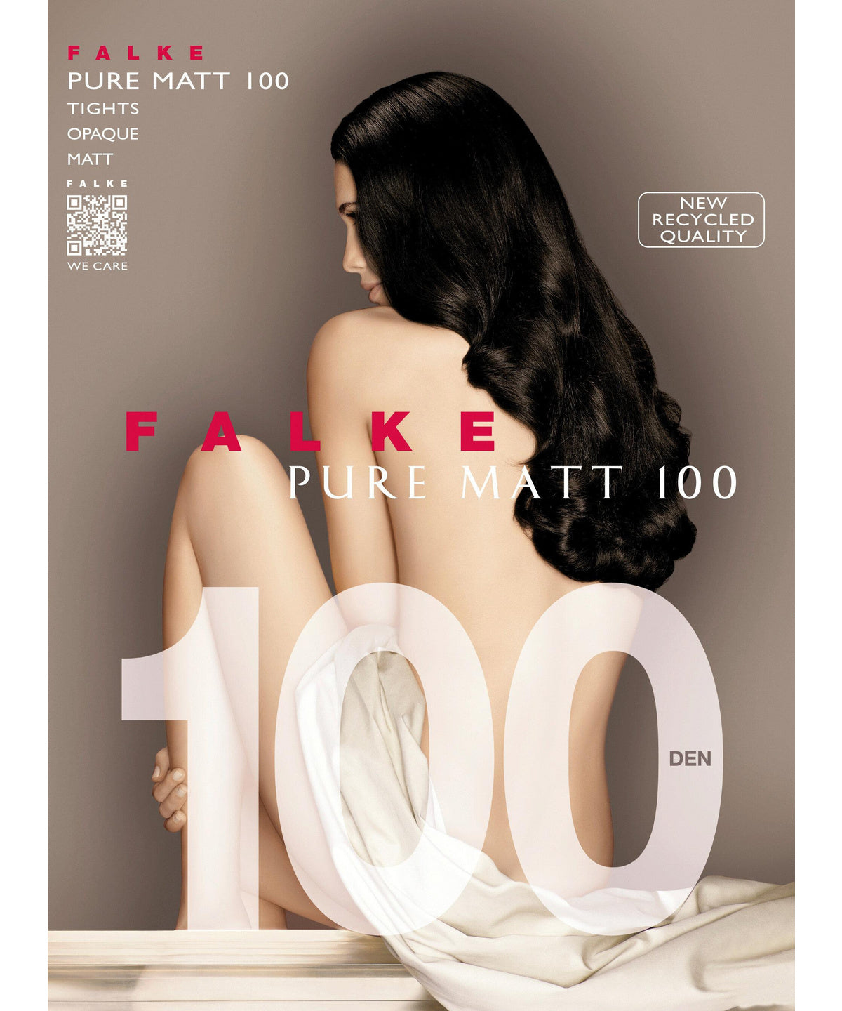 Falke opaque black tights NYC