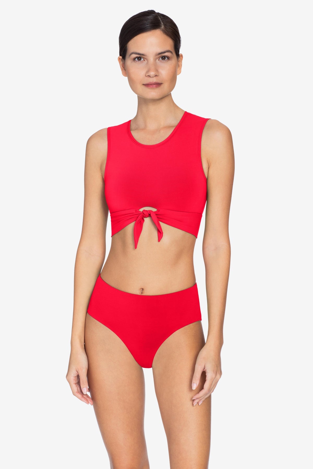 Robin Piccone Ava Knot Front Bikini Top