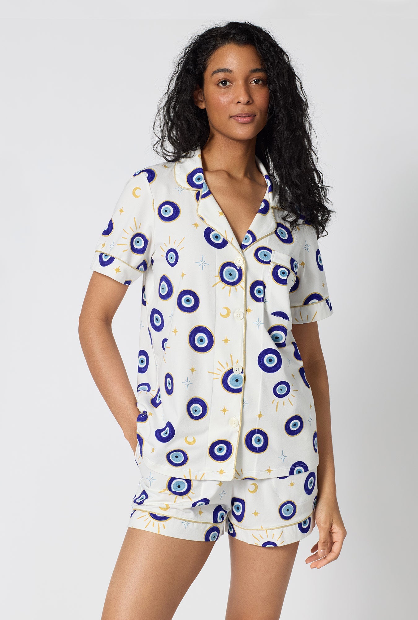 Bed Head Eyeconic S/S Shorty PJ Set