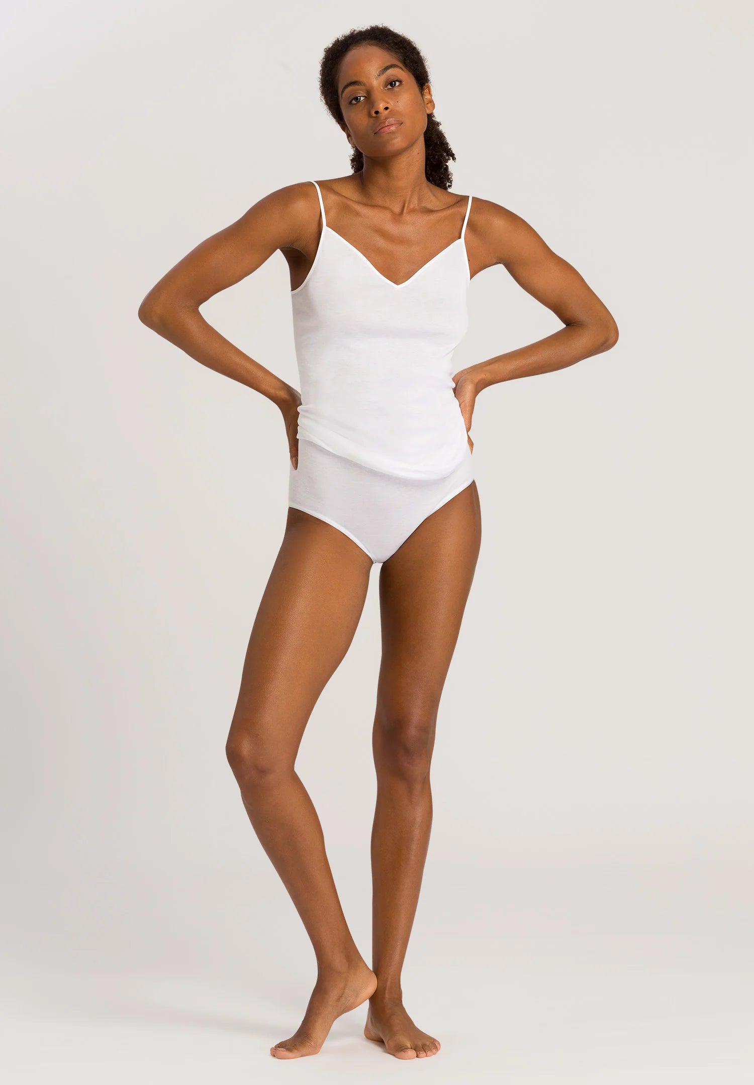 Hanro Cotton Seamless Full Brief Panty