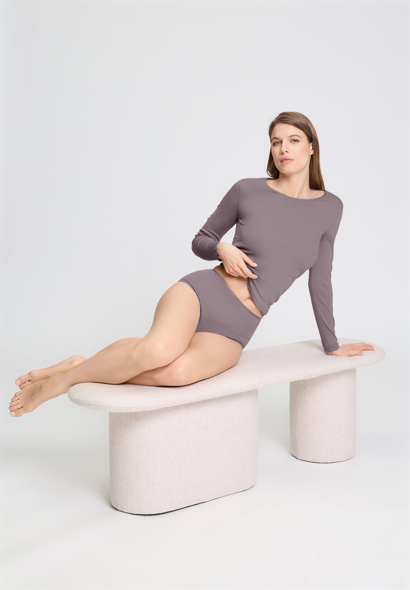 Hanro Cotton Seamless Full Brief Panty