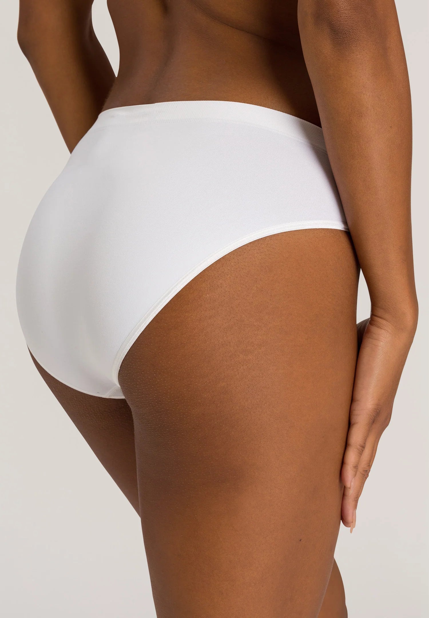 Hanro Touch Feeling Hi-Cut Brief Panty - White