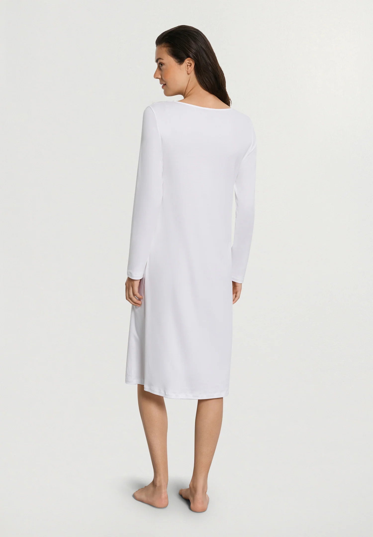 Hanro Belen Embroidered Cotton Nightgown