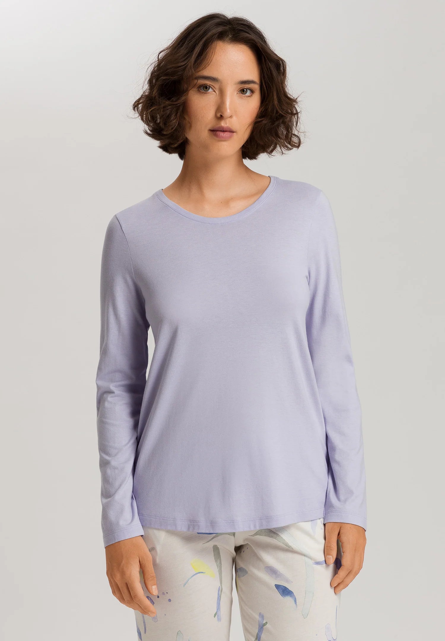 Hanro L/S Relaxed Round Neck Top